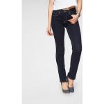 Blaue LEVI'S Slim Fit Jeans aus Denim für Damen Größe XS 