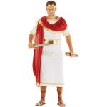 Weiße Römer-Kostüme für Herren Größe M 