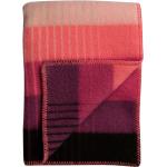 Rosa Moderne Røros Tweed Wolldecken & Plaids aus Wolle 135x200 