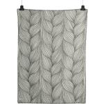 Braune Skandinavische Røros Tweed Decken aus Wolle 135x200 
