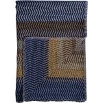Blaue Røros Tweed Wolldecken & Plaids aus Wolle 150x200 