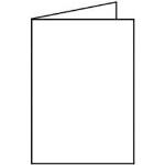 Weiße Rössler Papier Klappkarten & Faltkarten DIN A5 aus Papier 