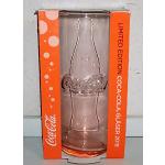 Rosa Coca Cola Wassergläser aus Glas 