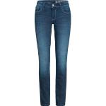 Blaue ROKKER Stretch-Jeans aus Denim für Damen Größe XL 