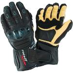 Motorradhandschuhe ROLEFF "RO 69" Handschuhe schwarz (schwarz, beige)