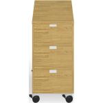 Pickawood Rollcontainer geölt aus Massivholz mit Schublade Breite 0-50cm, Höhe 0-50cm, Tiefe 0-50cm 