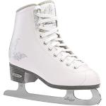 Rollerblade Bladerunner Ice Aurora Damen Erwachsene Eiskunstlaufschuhe, Weiß und Silber, Schlittschuhe