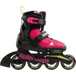 Rollerblade Inline Skates Microblade (Rollen: 72mm/80A, Kugellager: SG3) pink/hellgrün Kinder