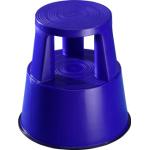 Reduzierte Blaue Wedo Runde Arbeitshocker aus Kunststoff mit Rollen Breite 0-50cm, Höhe 0-50cm, Tiefe 0-50cm 