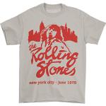 Beige Bravado Rolling Stones Herrenbandshirts aus Baumwolle Größe L 