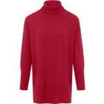 Rote Include Rollkragen Kaschmir-Pullover aus Wolle für Damen Größe M 