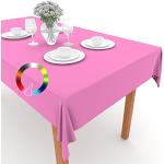Pastellrosa Unifarbene Moderne Tischdecken aus Polyester 