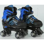 Rollschuhe für Kinder Roller Skates Inline Skates Verstellbar Größe 32-37 (Blau)