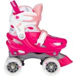 Rollschuhe Kinder Roller Skater ABEC 5 leichtlauf Rollen pink Mädchen Nijdam