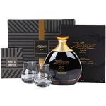 Zacapa Ron XO | Premium Rum | im hochwertigen Geschenkset mit Gläsern & Grußkarte | Exotisch-klassischer | handverlesen auf südamerikanischem Boden | 40 % vol | 700ml Einzelflasche