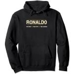 Schwarze Cristiano Ronaldo Herrenhoodies & Herrenkapuzenpullover Größe S 