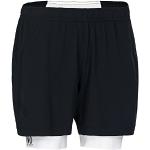 Rono Damen Shorts Tights X-Long, Black, XS