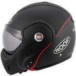 Schwarze ROOF Fullface-Helme mit Belüftungssystem für Herren 