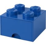Room Copenhagen LEGO Brick Drawer 4 blau, Aufbewahrungsbox blau