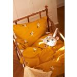 Reduzierte Gelbe Kissenbezüge & Kissenhüllen mit Knopf aus Baumwolle kühlend 70x100 
