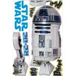 Bunte Roommates Star Wars R2D2 Wandtattoos & Wandaufkleber aus Kunstleder 