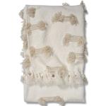 Reduzierte Weiße Baumwolldecken aus Baumwolle 130x170 