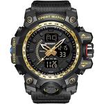 rorios Damen Herren Uhren Unisex Digitaluhren Quarz Militär Armbanduhren Wasserdicht Sportuhr mit Alarm Timer Elektronische Multifunktions Uhr für Herren Damen