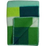 Grüne Moderne Røros Tweed Tagesdecken & Bettüberwürfe aus Wolle 135x200 