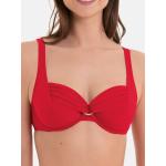 Rote Unifarbene Elegante Rosa Faia Bikini-Tops für Damen 
