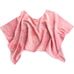 Rosa Festliche Blusen aus Seide Cropped für Damen Einheitsgröße für den für den Sommer 