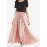 Rosa Unifarbene Vintage Midi Festliche Röcke aus Elastan Handwäsche für Damen Größe XXS 