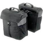 ROSE REFLECT Doppel-Gepäckträgertasche Erwachsene schwarz 2x18 l