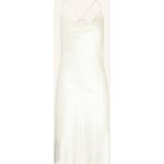 Reduzierte Weiße rosemunde Wasserfall-Ausschnitt Trägerkleider aus Seide für Damen Größe M 