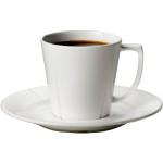 Weiße Moderne Rosendahl Grand Cru Kaffeetassen-Sets aus Porzellan mikrowellengeeignet 