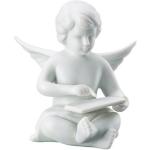 Weiße Engelfiguren matt aus Porzellan 