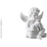 Weiße Rosenthal Schutzengel mit Engel-Motiv aus Porzellan 