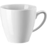 Weiße Rosenthal Kaffeetassen 180 ml aus Porzellan mikrowellengeeignet 