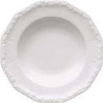 Weiße Speiseteller & Essteller 23 cm aus Porzellan 