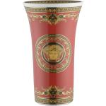 Rote 26 cm Rosenthal Versace Vasen & Blumenvasen 26 cm aus Porzellan 