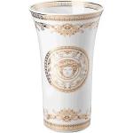 Weiße 26 cm Rosenthal Versace Vasen & Blumenvasen 26 cm aus Porzellan 