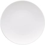 Weiße Runde Suppenteller 16 cm aus Porzellan mikrowellengeeignet 