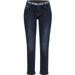 Blaue Rosner 5-Pocket Jeans mit Reißverschluss aus Denim für Damen Größe M 