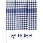Blaue Gingham Ross Geschirrtücher & Küchenhandtücher  aus Baumwolle trocknergeeignet 3-teilig 