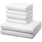 Reduzierte Weiße Handtücher Sets 50x100 6-teilig 