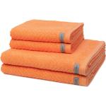 Reduzierte Orange Ross Smart Handtücher Sets aus Baumwolle 4-teilig 