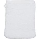 Weiße Unifarbene Ross Waschhandschuhe aus Baumwolle maschinenwaschbar 16x22 