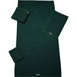 Grüne Unifarbene Ross Waschhandschuhe aus Frottee 6-teilig 