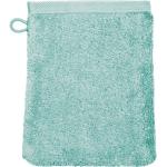 Jadegrüne Ross Waschhandschuhe aus Baumwolle 