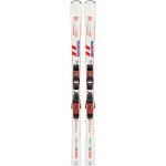 Rossignol - Ski Set inkl. Bdg. - Pistenski - Forza 30° V-Ca + Xp11 Black/Hot Red 2024 für Herren aus Holz - Größe 164 cm - Weiß