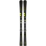 Rossignol - Ski Set inkl. Bdg. - Pistenski - Forza 50° V-Cam K + Nx12 Black/Yellow 2024 für Herren aus Holz - Größe 157 cm - schwarz